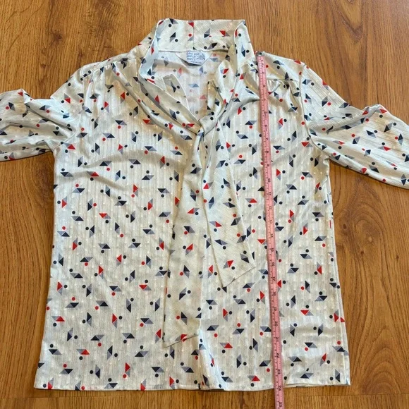Cape cod match mates vintage blouse - Picture 2 of 8